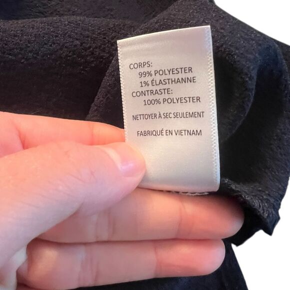 Astr‎ the label navy short sleeve dress with black trims - Picture 5 of 8